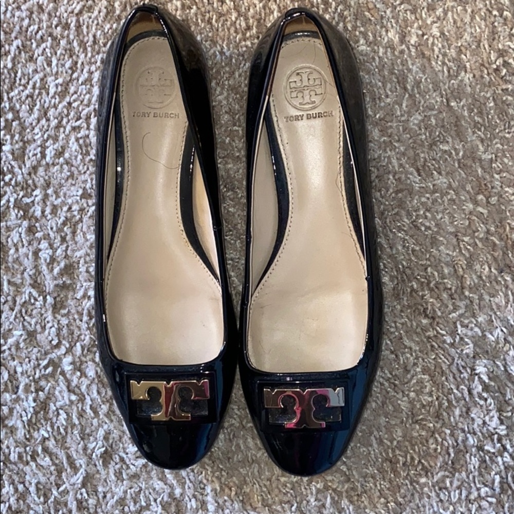 Black Tory Burch flats